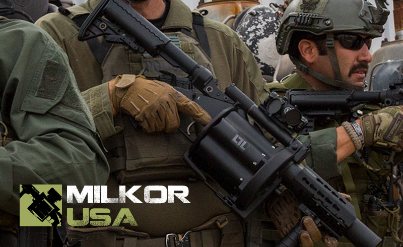 Milkor USA PressRelease Block, MEDIA