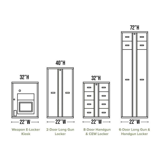 DASCO Weapons E Locker 4, Weapons E-Locker