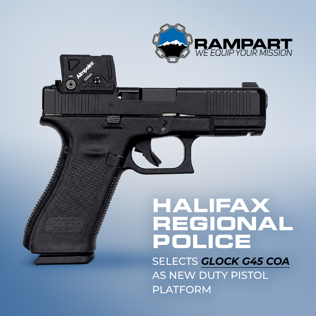 Press Release May14, Halifax Regional Police Selects GLOCK G45 COA as New Duty Pistol Platform