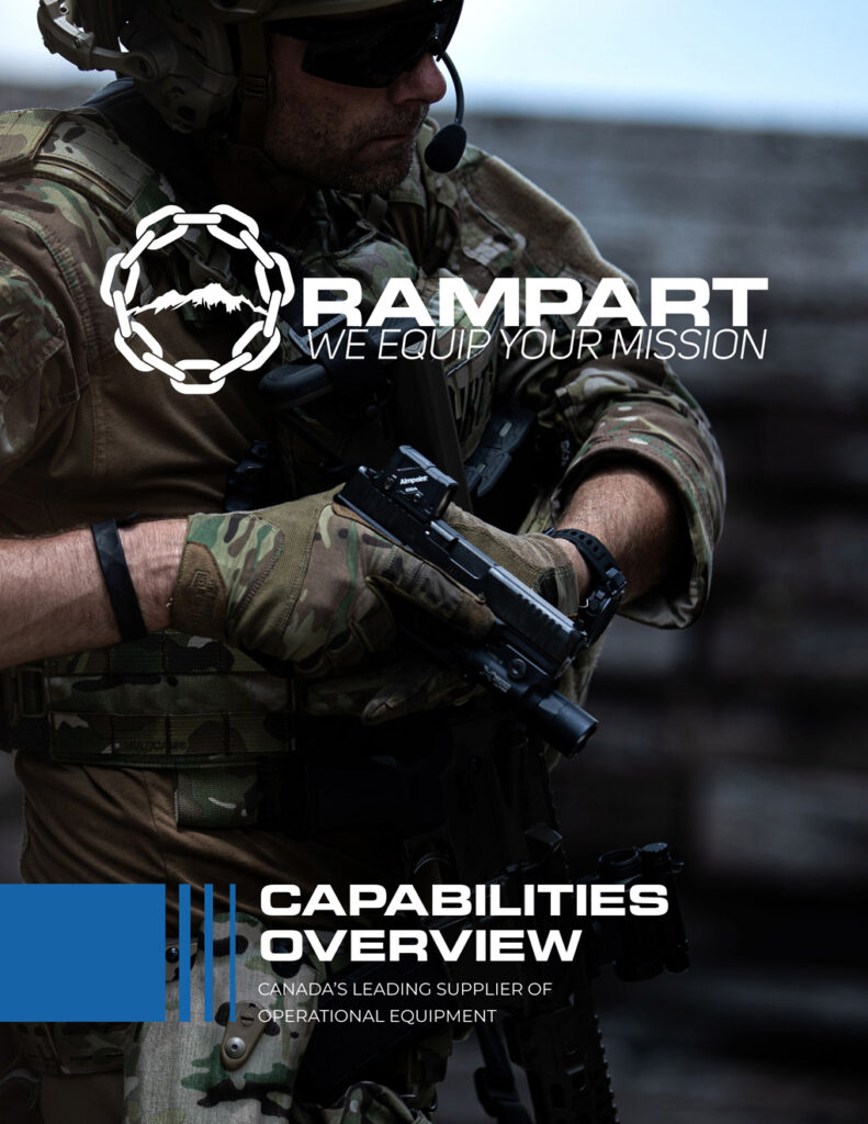 RCAN TitlePage 2026, EQUIPMENT | RAMPART Canada's Leading Supplier of Operational Equipment
